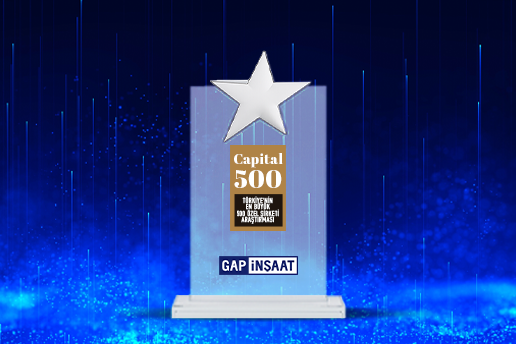 Gap İnşaat, Capital 500 listesinde yer aldı