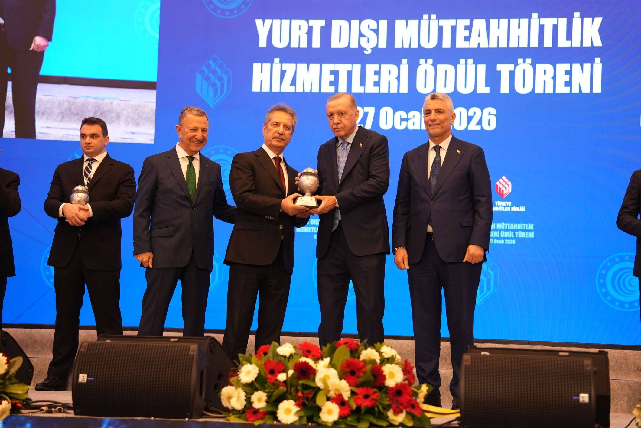 TMB Yurt Dışı Müteahhitlik Hizmetleri Başarı Ödülleri Sahiplerini Buldu