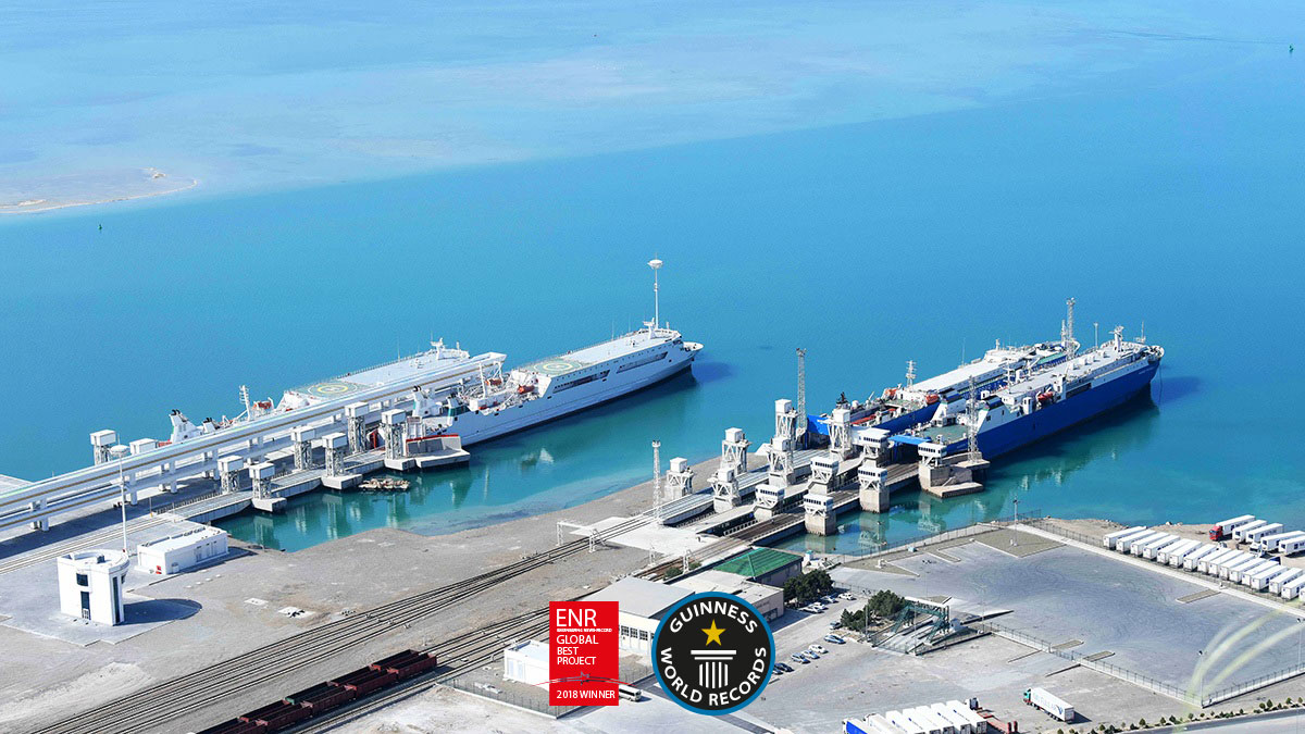 Międzynarodowy projekt portu Turkmenbaszy