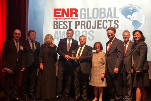 Finalist and Winner of 2018 ENR Global Project Awards