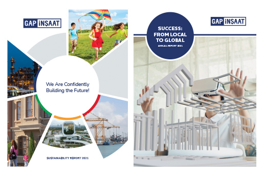 GAP İnşaat, 2021 Annual Report and Sustainability Report are published