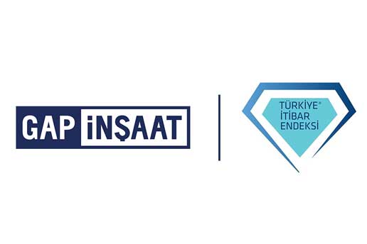 Gap İnşaat was among the top 10 companies of Turkey's most reputable brands. 
